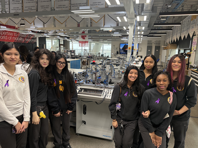 Dante Alighieri Students Attend "Championing Women in STEM" Event at Humber Polytechnic