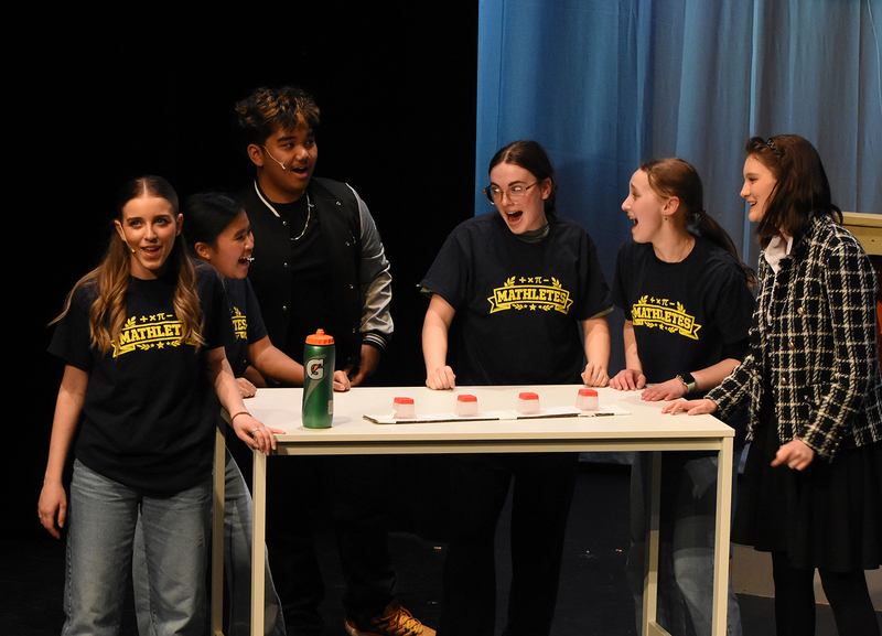 Photo of Redmond students performing on stage