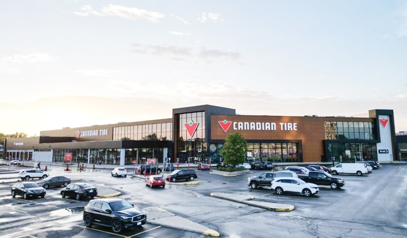 Photo of the Canadian tire store