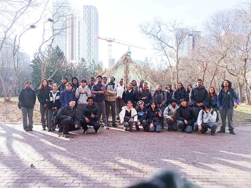 Group photo of St. Mother Teresa Students on the incursion