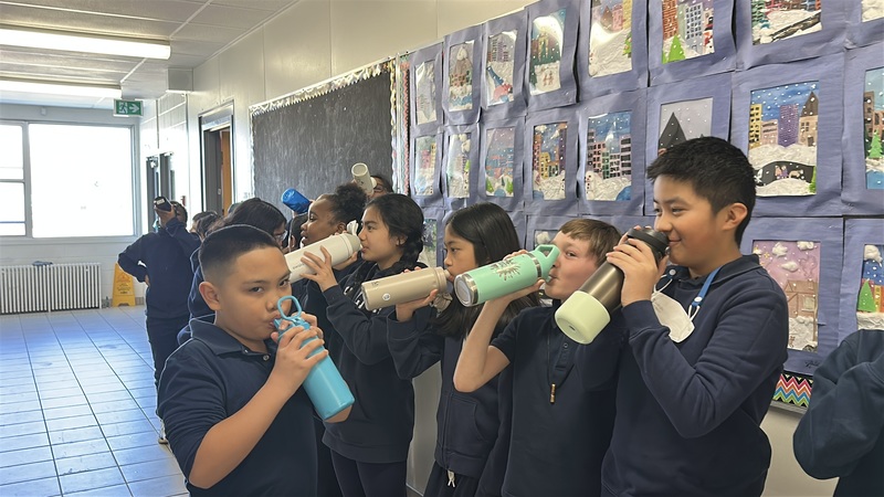 St. Malachy Students Mark World Water Day with “Great Gulp” Initiative