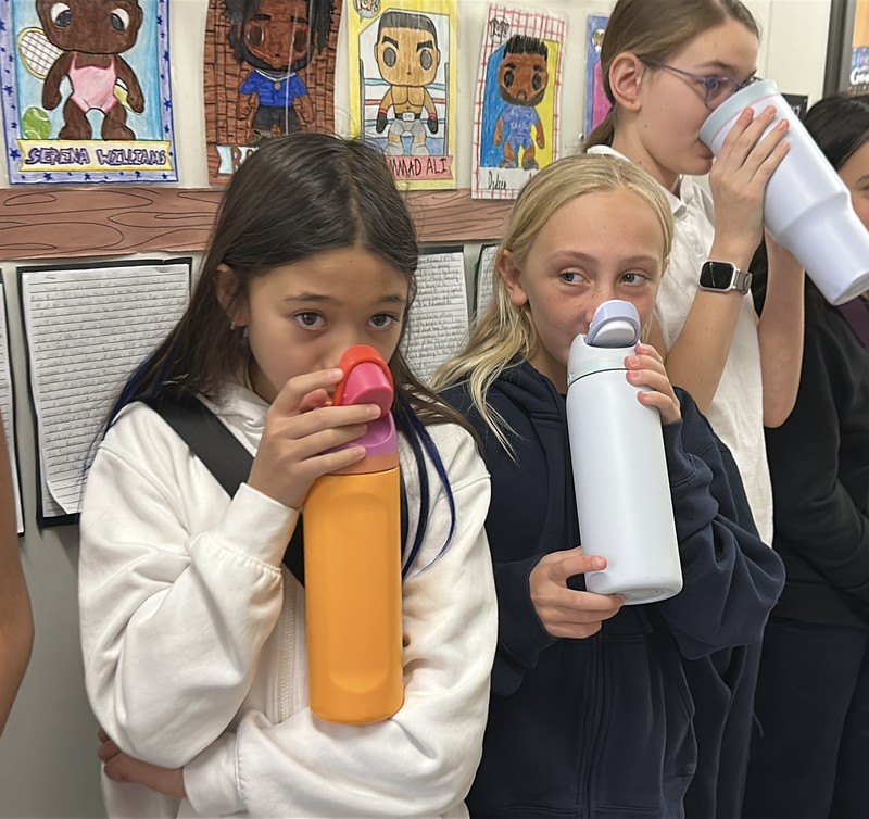 St. Malachy Students Mark World Water Day with “Great Gulp” Initiative