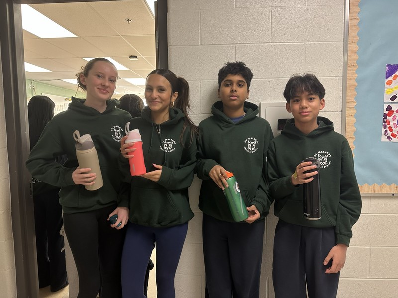 St. Malachy Students Mark World Water Day with “Great Gulp” Initiative
