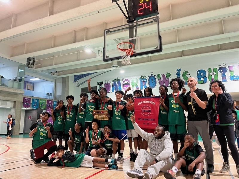 St. Pier Giorgio Frassati Claims TCSAA Boys Basketball City Championship Title
