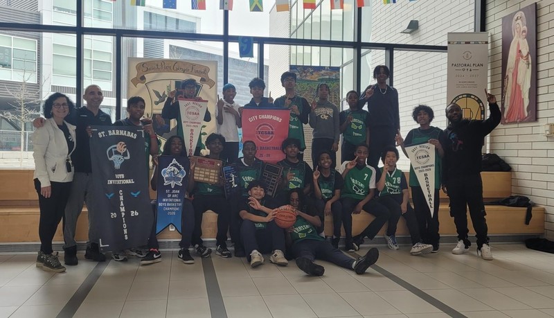 St. Pier Giorgio Frassati Claims TCSAA Boys Basketball City Championship Title