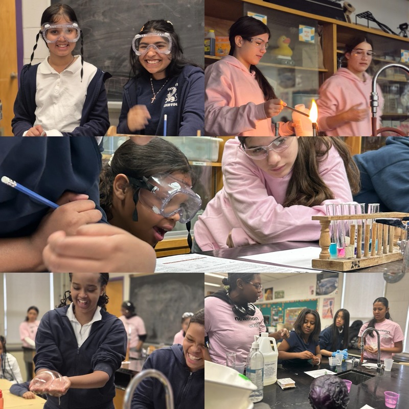 Future Scientists in the Making at Newman STEM Outreach Day