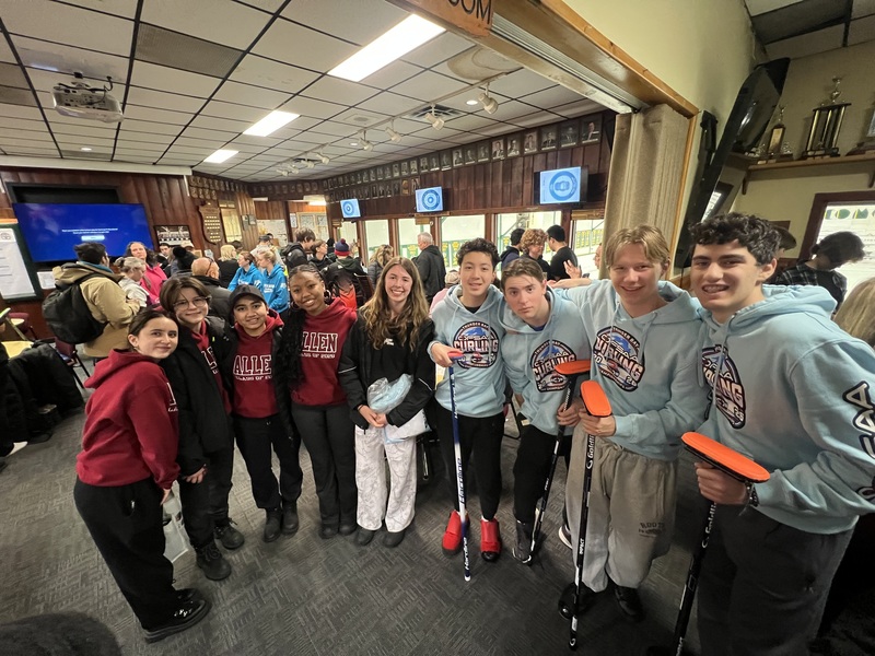 Bishop Allen Curling Teams Shine at OFSAA with Strong Performances and Sportsmanship Award