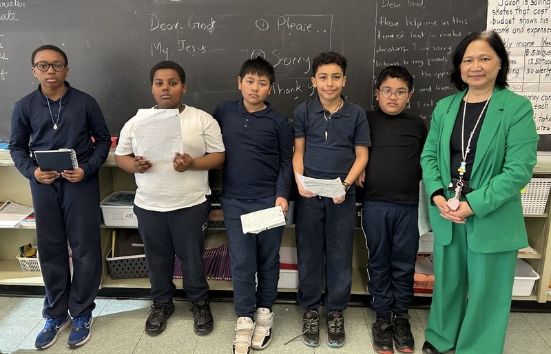 Student Voice in Action at St. Barbara Through Grade 5 Democracy Experience