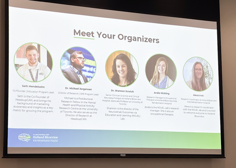Photo of the presentation