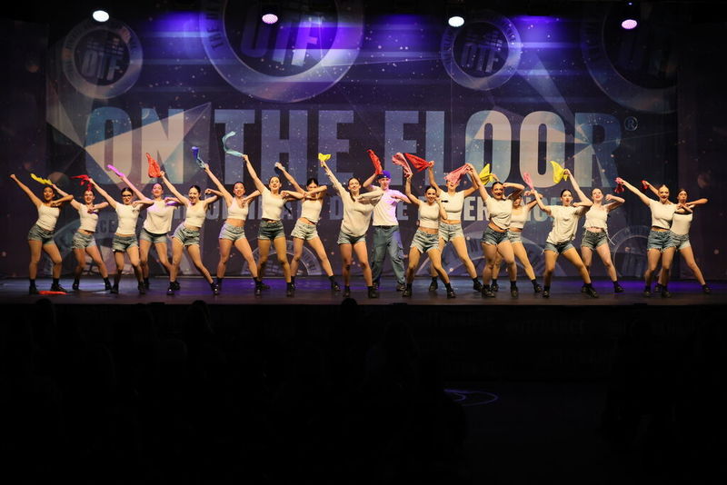 Photo of the Redmond RAP Dance team performing on stage