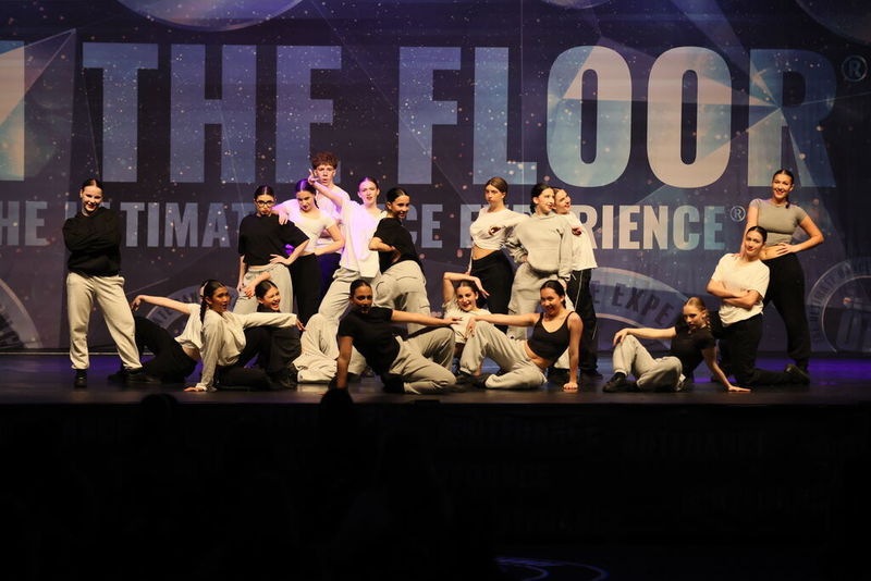 Photo of the Redmond RAP Dance team performing on stage