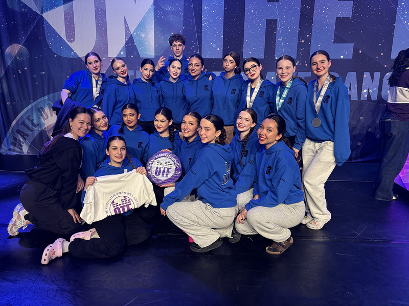 Group photo of the Redmond RAP Dance team