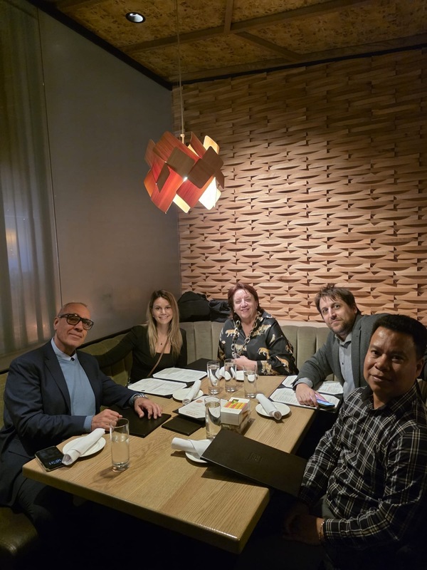 Photo of TCDSB and Italian exchange educators together