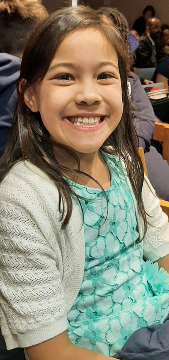 a little girl