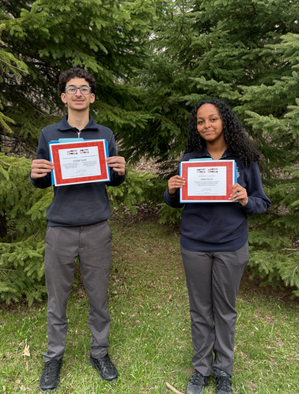 Libermann Students Recognized for Excellence in Poetry