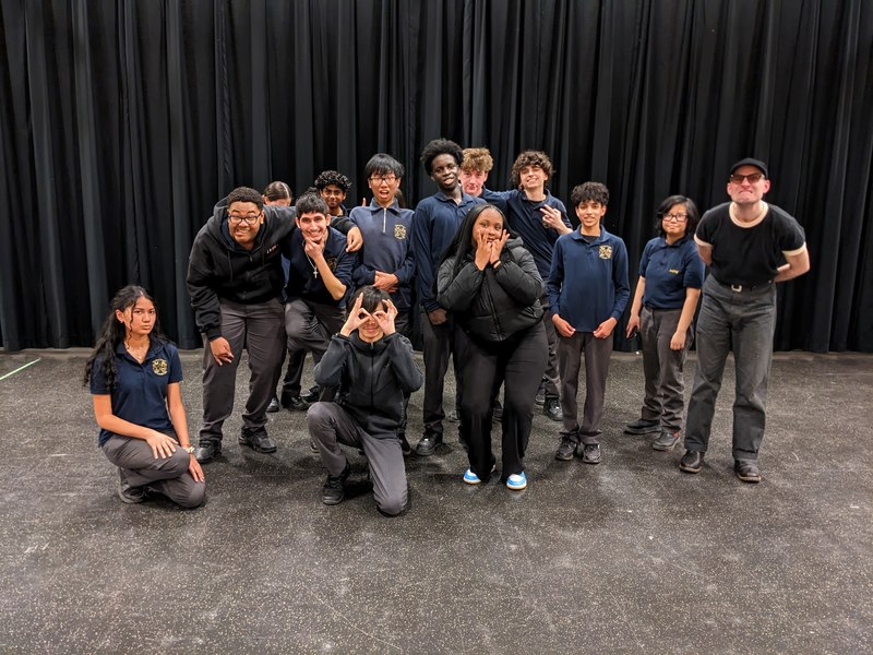 Michael Power/St. Joseph’s Drama Students Explore Theatrical Clowning with Industry Expert