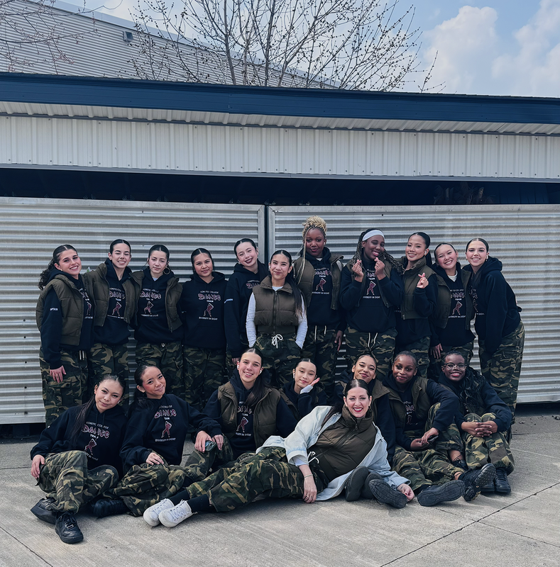 Group photo of the Loretto Dance Team