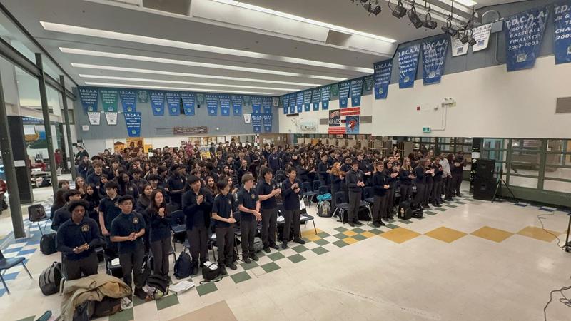 Celebration of La Francophonie at Bishop Allen Academy