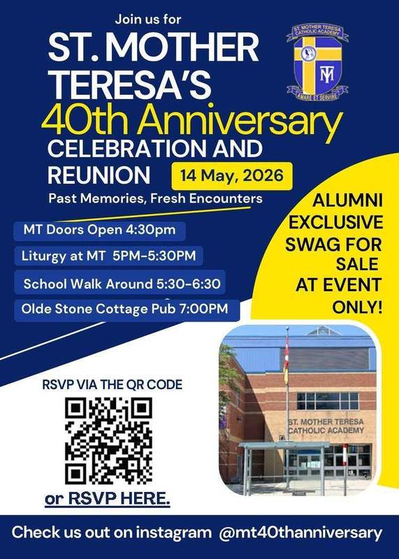 St. Mother Teresa Catholic Academy's 40th Anniversary Celebration!