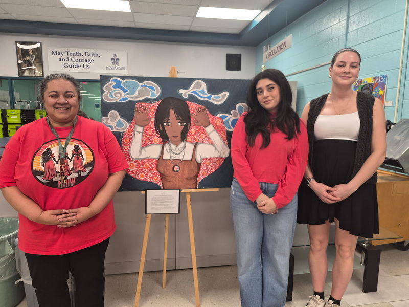 St. Joan of Arc Students Create Room of Reflection on MMIWG2S+