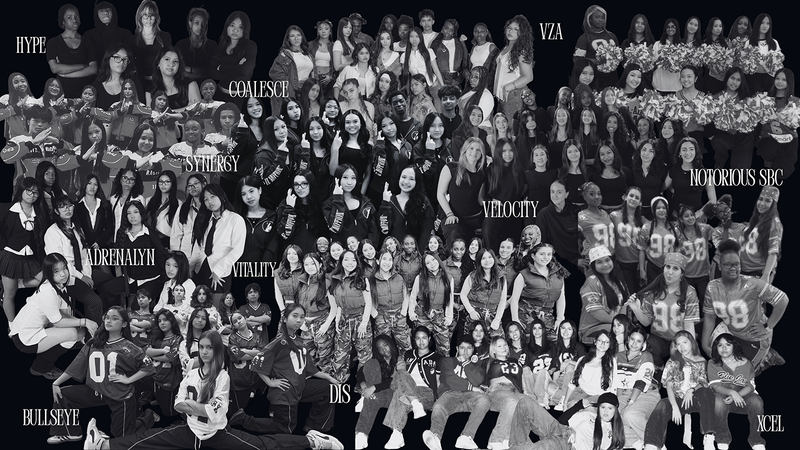 Collage of group photos of all the competing teams