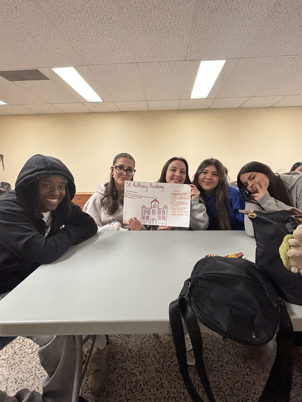 Photo of Loretto College students at the retreat