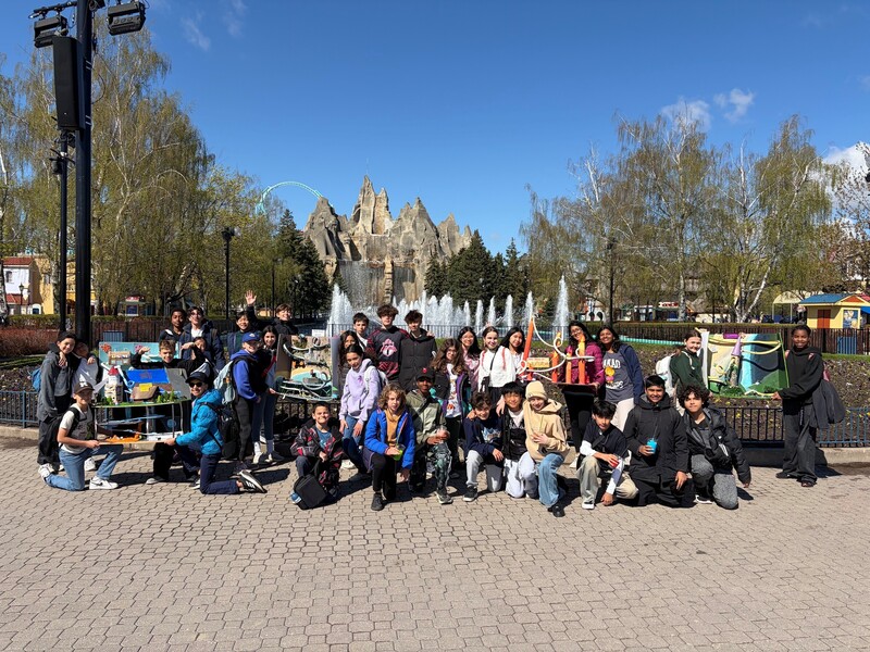 Transfiguration Students Take on the Wondercoaster Challenge