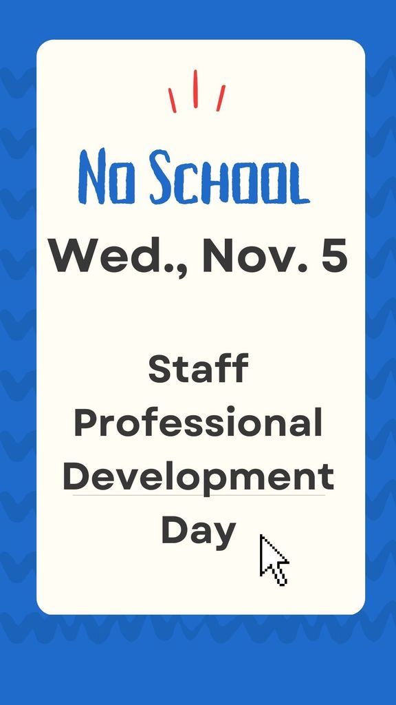No School Wed., Nov. 5