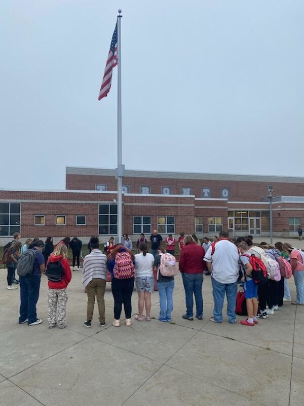 Toronto Jr.-Sr. High School meet me at the Pole.