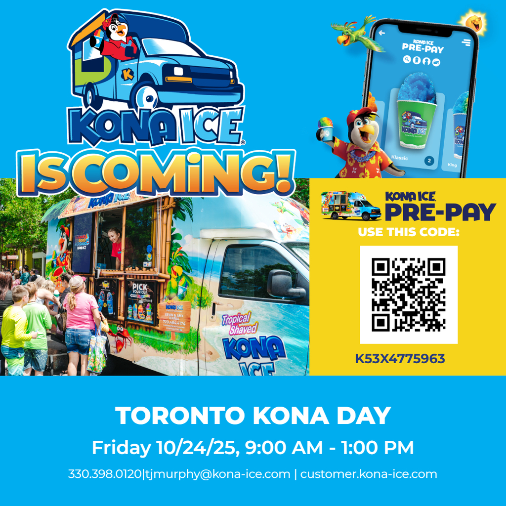 Toronto Kona Day PRE-PAY QR CODE