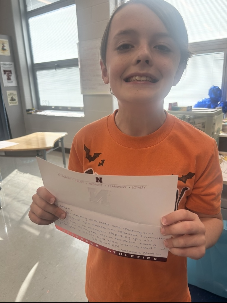 kid with items or letter