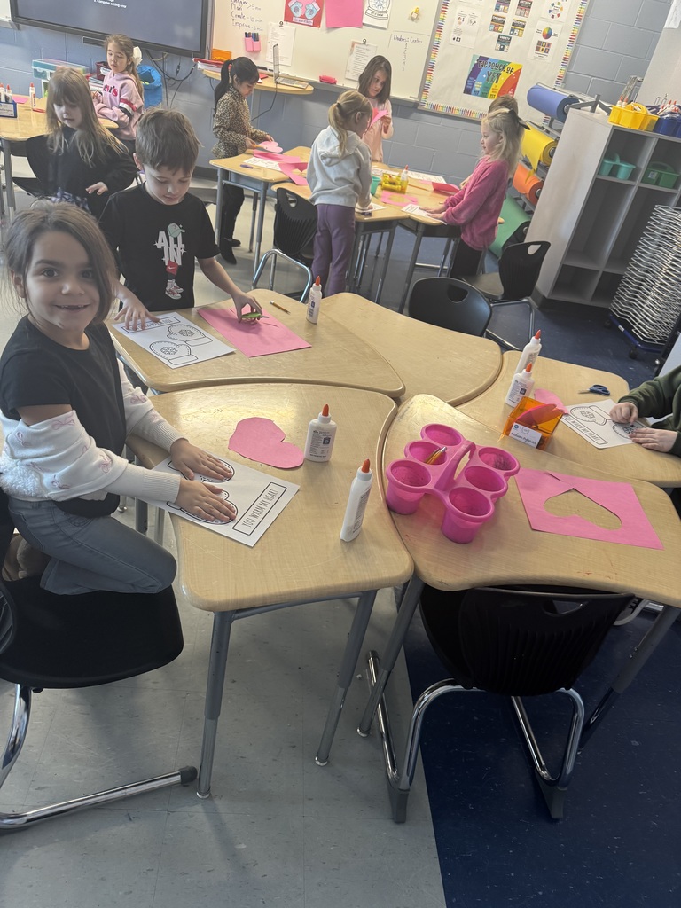 students making their crafts