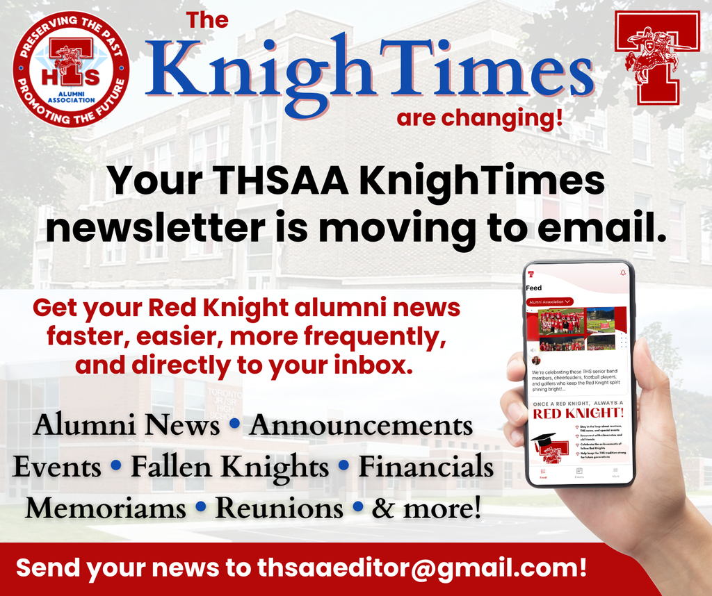 Your THSAA KnighTimes newsletter is moving to email.