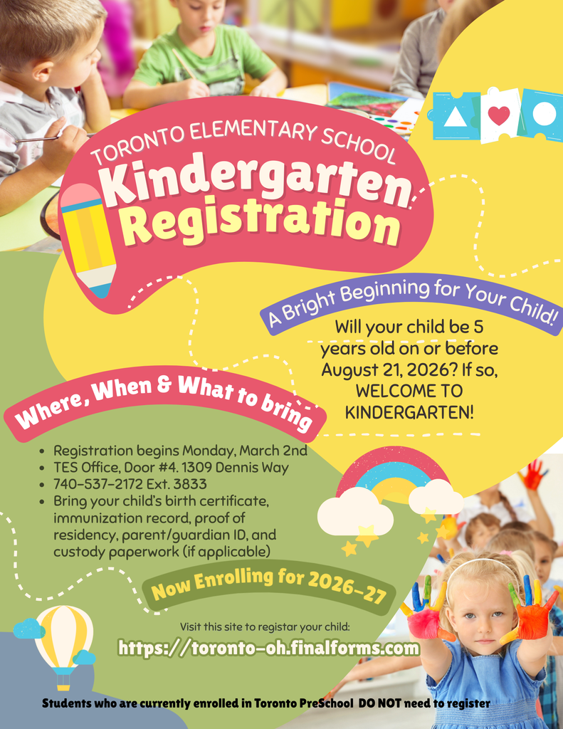 Kinder registration