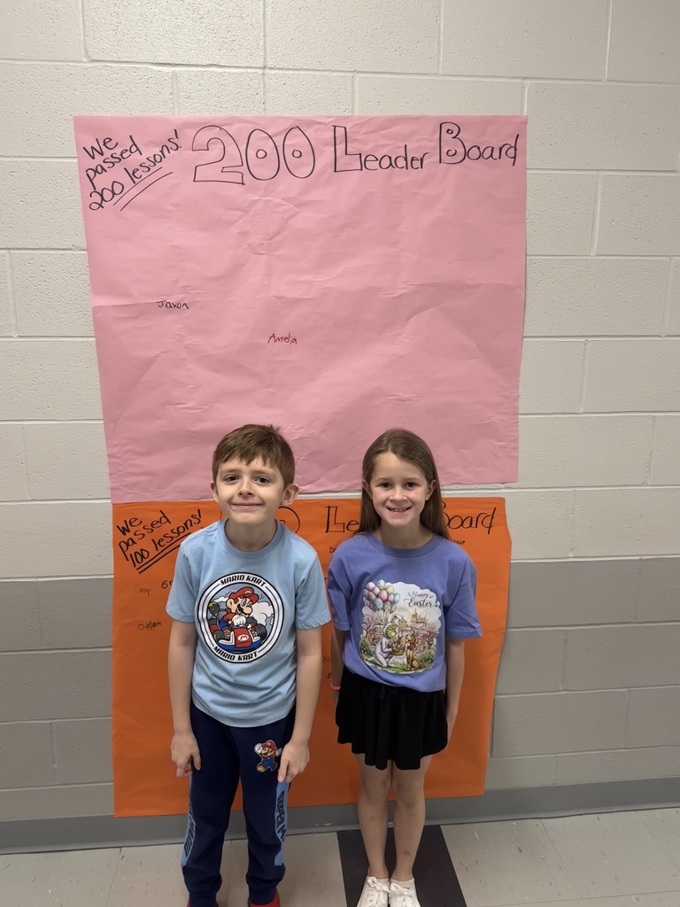 First grade students