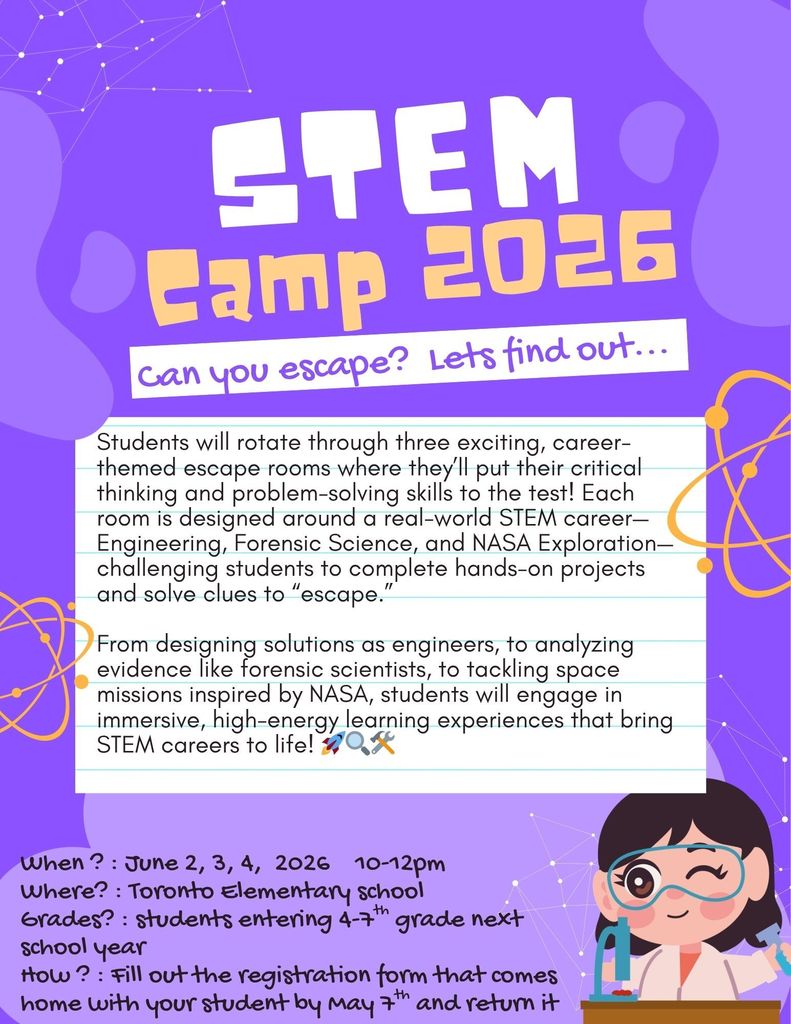 STEM Camp Flyer 