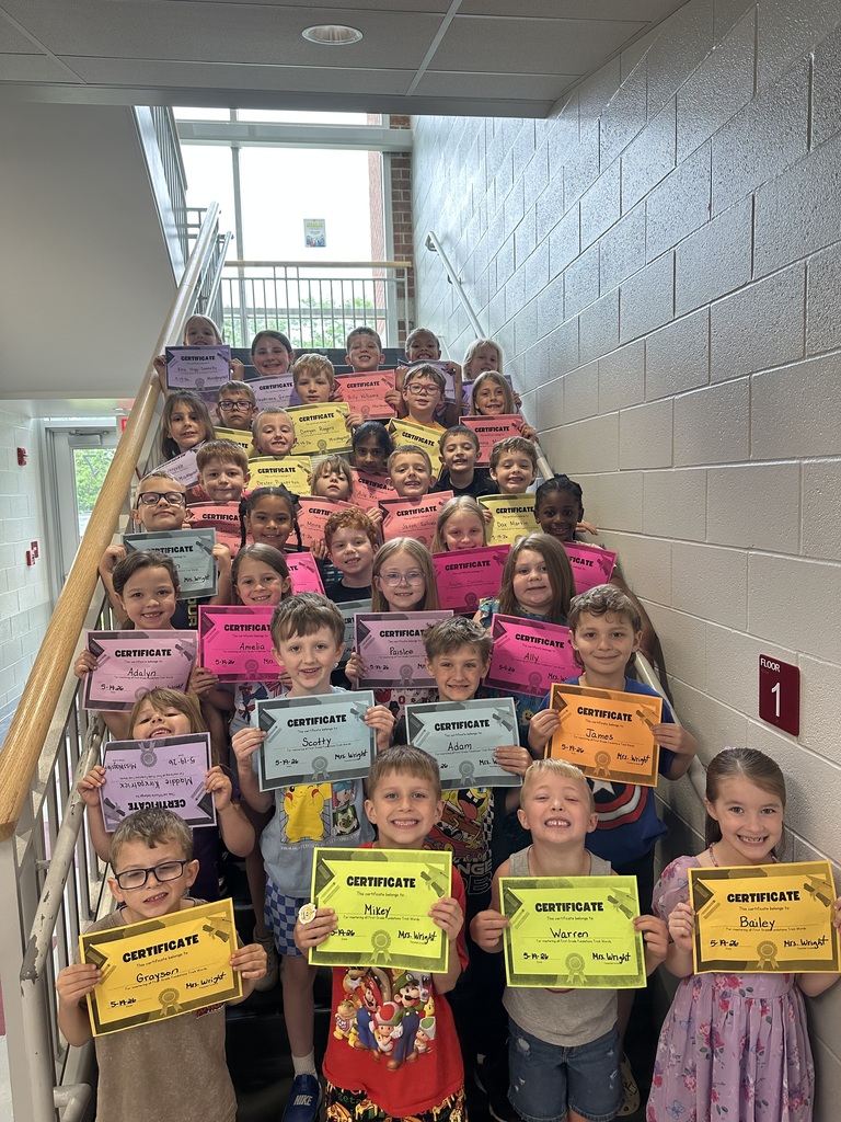 First grade students