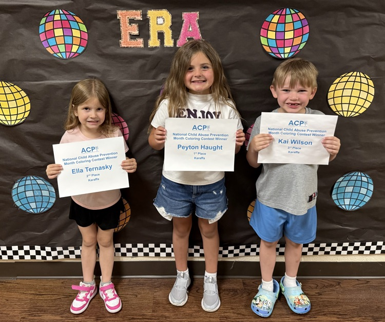 Coloring Contest Winners