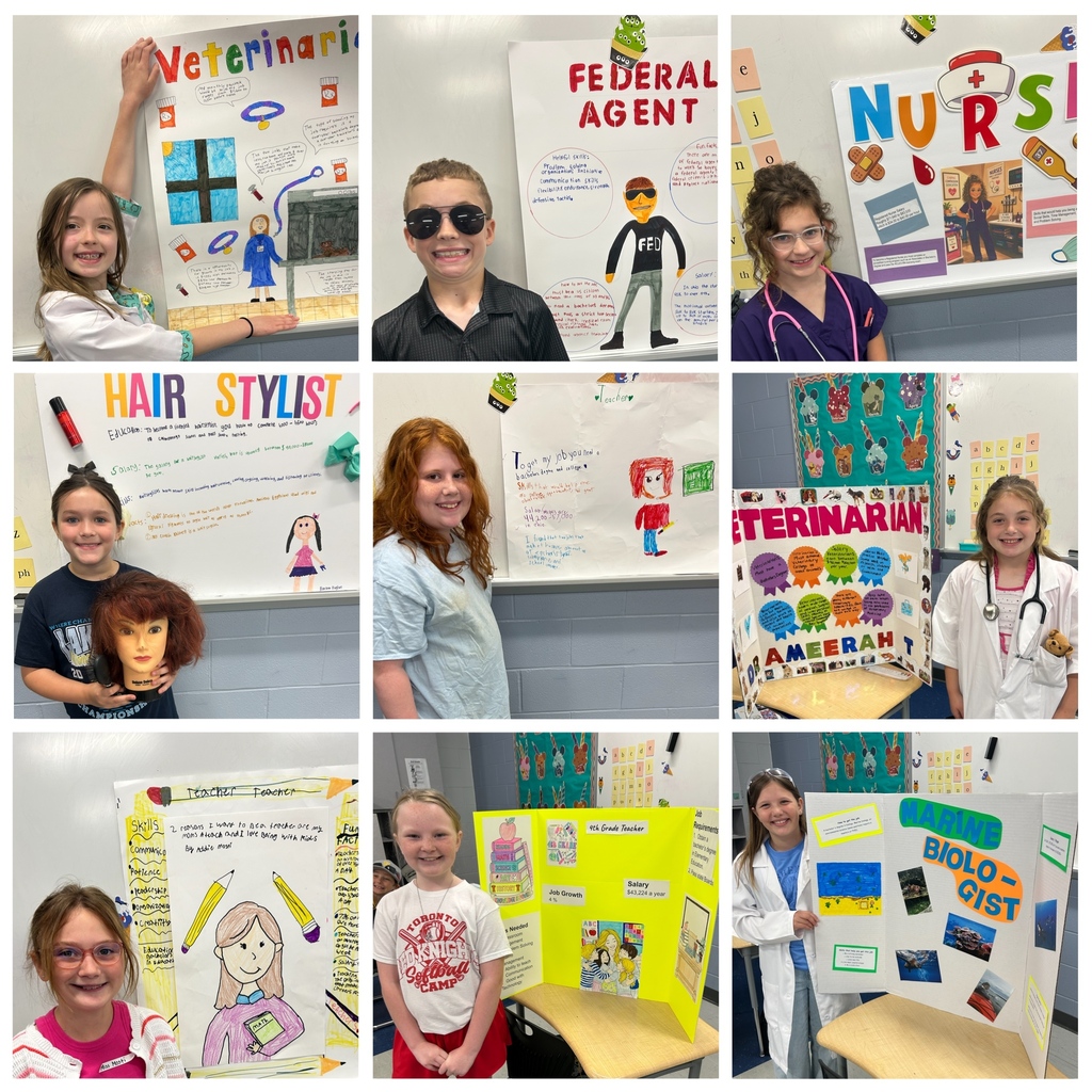 kids with poster