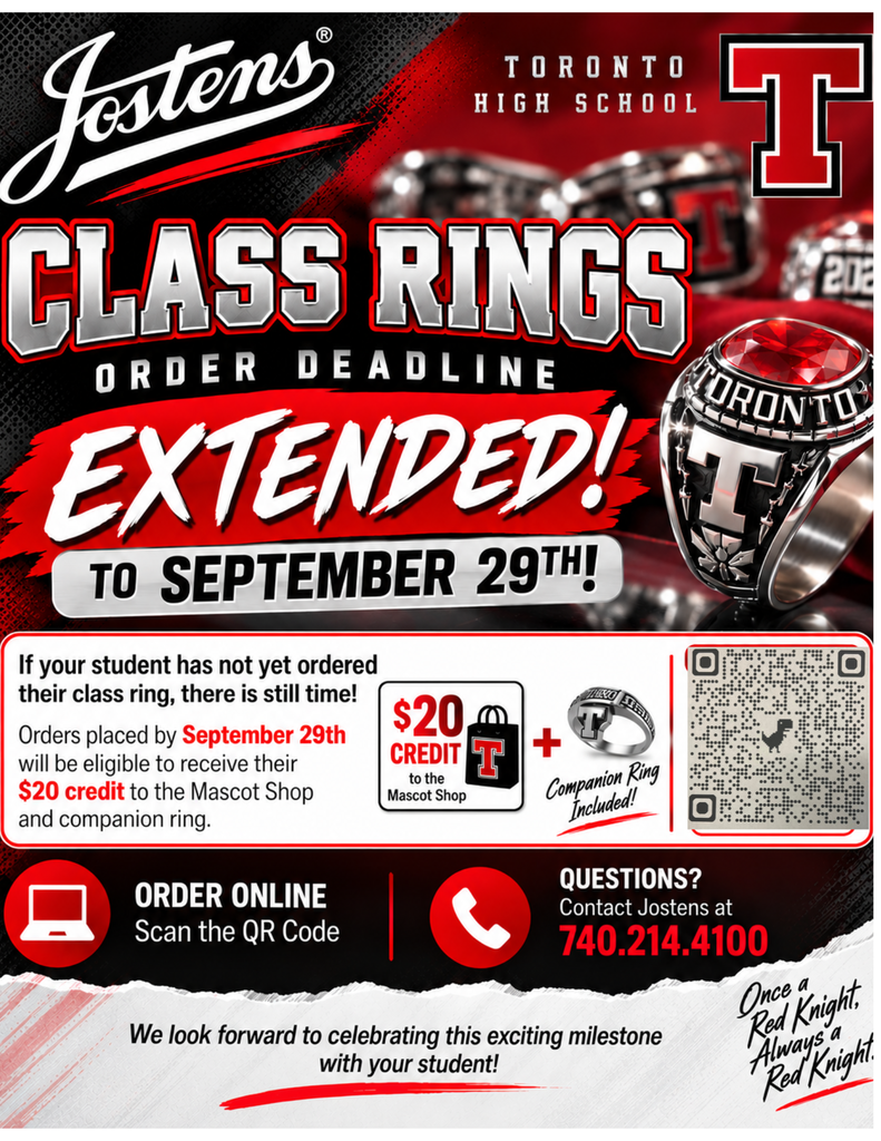 Jostens is extending the deadline to September 29th.