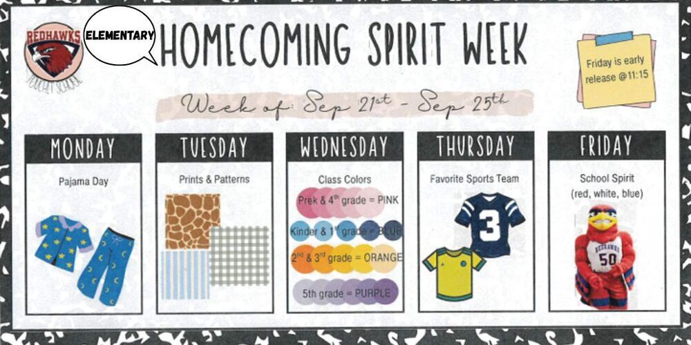 Elementary Spirit Week