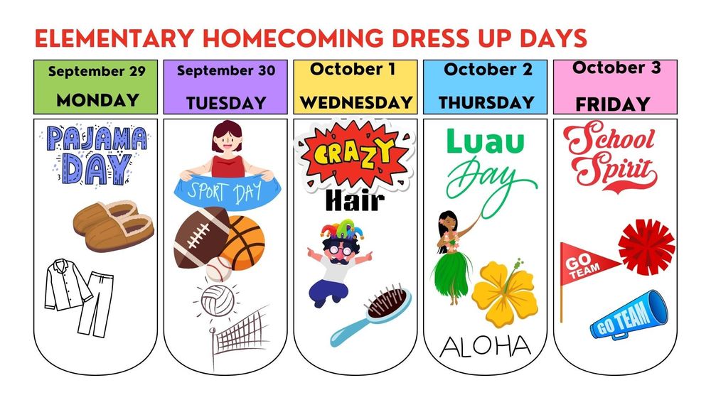 HOCO dress up days