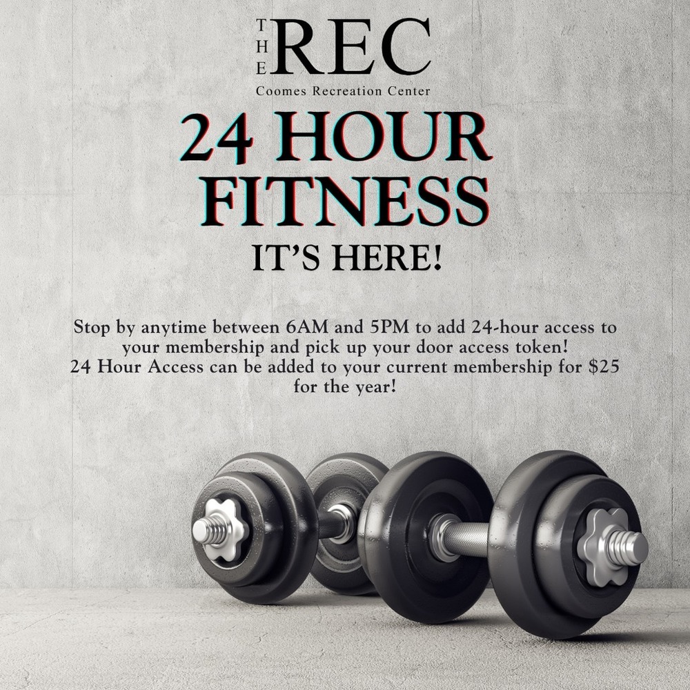 The Rec 24/7 Flyer