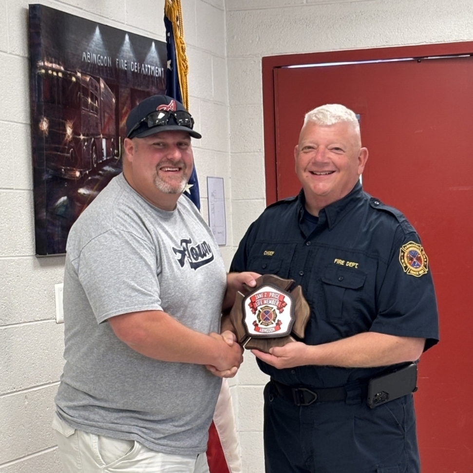 Master Engineer Price, retired, and Chief Estes