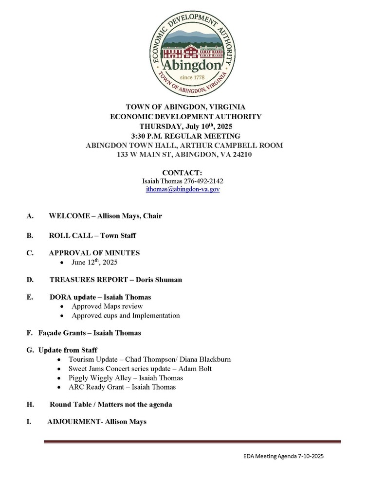 agenda