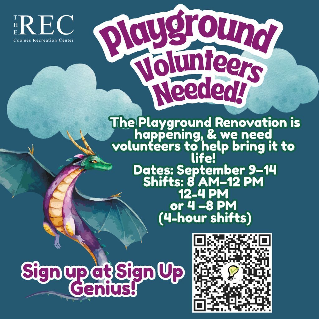 Playground Volunteers Flyer