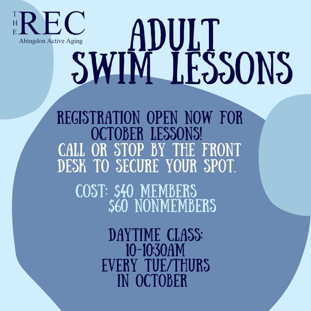 Active Aging Swim Lessons