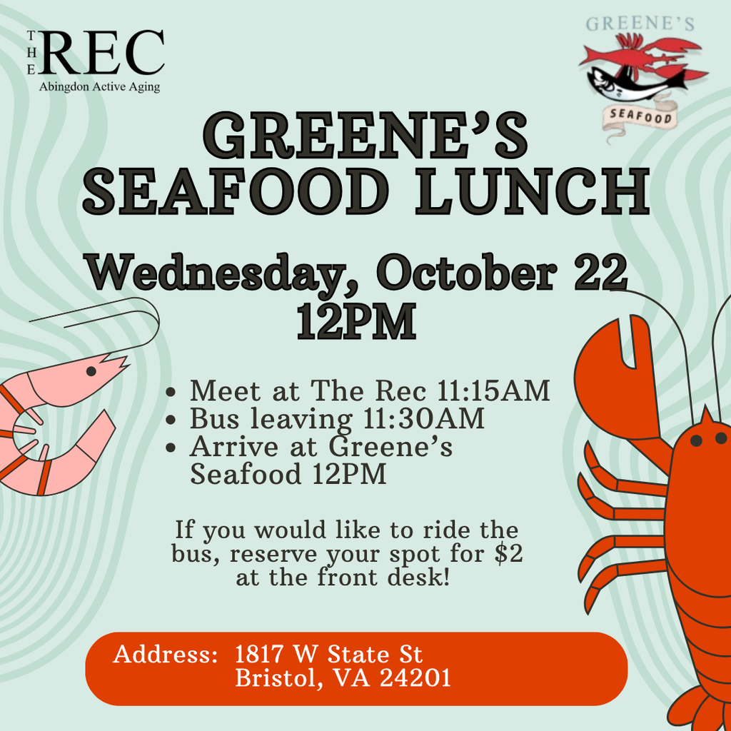 Greene's Seafood Lunch