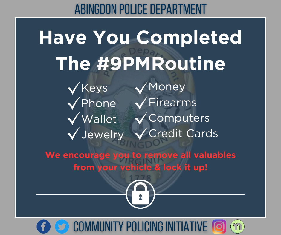 #9PMRoutine - A Community Policing Initiative 