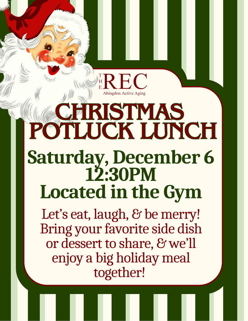 Christmas Potluck Lunch